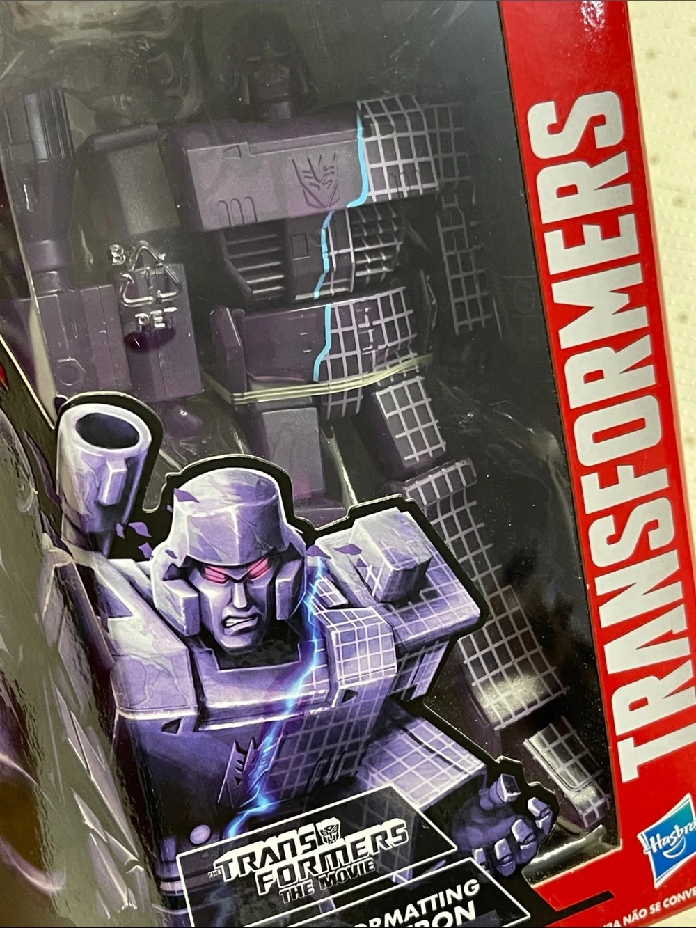 Hasbro Transformers Megatron - Non-converting, Purple, New